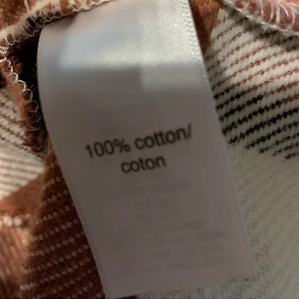 Maurices Cotton Plaid Shacket - Picture 7 of 8